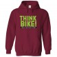 Think Bike Then Get The Fuck Out Of My Way Unisex Classic Kids and Adults Pullover Hoodie			 									 									